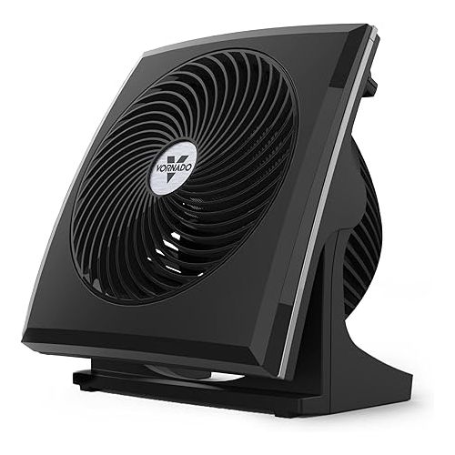 보네이도 Vornado 573T Whole Room Air Circulator Fan and 143 Whole Room Air Circulator Tower Fan with Remote Control and Timer