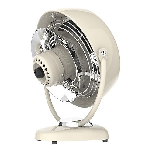 보네이도 Vornado VFAN Vintage Air Circulator Fan, Vintage White, Small