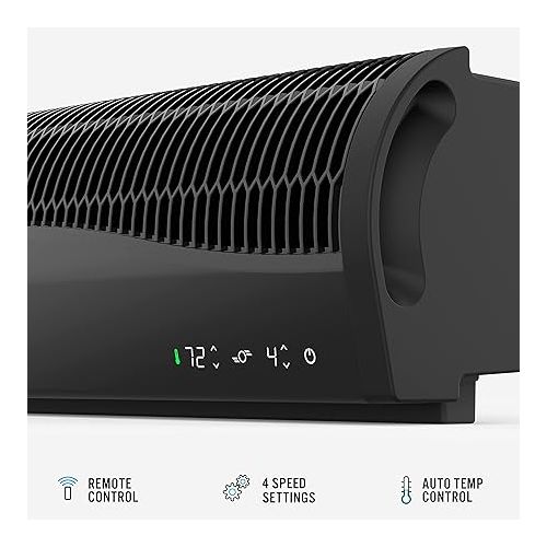 보네이도 Vornado TRANSOM Window Fan with Remote Control Whole Room Air Circulator