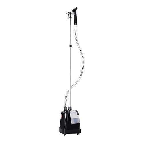 보네이도 Vornado VS-570 Commercial Fabric Steamer with Solid Brass Boiler and Die Cast Aluminum Body, Black