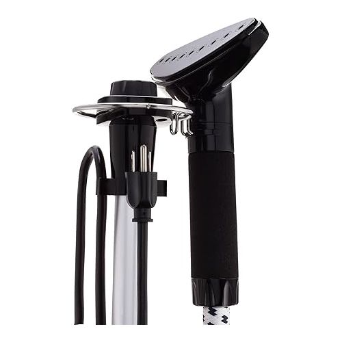 보네이도 Vornado VS-570 Commercial Fabric Steamer with Solid Brass Boiler and Die Cast Aluminum Body, Black