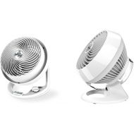 Vornado 610DC Energy Smart Medium Air Circulator Fan with Variable Speed Control & 460 Small Whole Room Air Circulator Fan with 3 Speeds, 460-Small, White