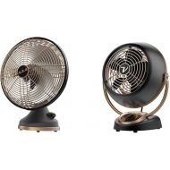 Vornado Silver Swan Alchemy and VFAN Petite Alchemy Vintage Fans, Gunmetal