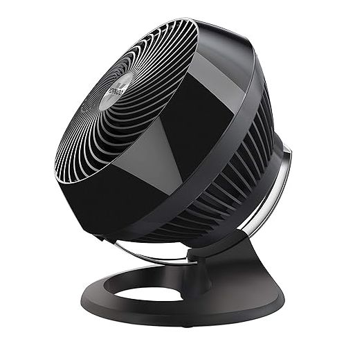 보네이도 Vornado 633DC Energy Smart Medium Air Circulator Fan (White) and Vornado 660 Large Whole Room Air Circulator Fan (Black)