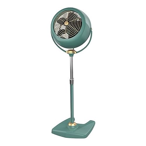 보네이도 Vornado VFAN Sr. Pedestal (Green) and Vintage Air Circulator Fan Bundle