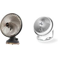 Vornado Silver Swan Alchemy 610DC Oscillating Vintage Gunmetal Medium Energy Smart DC Motor Air Circulator Fan