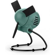 Vornado Zippi Small Personal Fan | Foldable Cooling for Desk, Nightstand, Tabletop, Travel and More | 2 Speeds & Soft Blades | Green