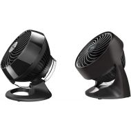 Vornado 460 Small Whole Room Air Circulator Fan with 3 Speeds, Black & 133 Compact Air Circulator Fan