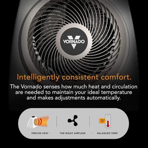 보네이도 보네이도 써큘레이터Vornado AVH10 Vortex Heater with Auto Climate Control, 2 Heat Settings, Fan Only Option, Digital Display, Advanced Safety Features