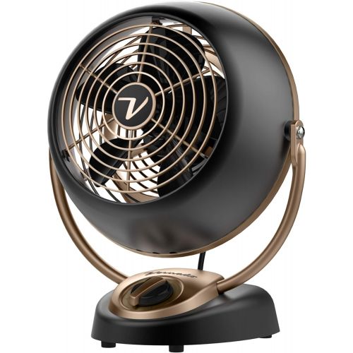 보네이도 보네이도 써큘레이터Vornado VFAN Petite Alchemy Vintage Fan, Gunmetal