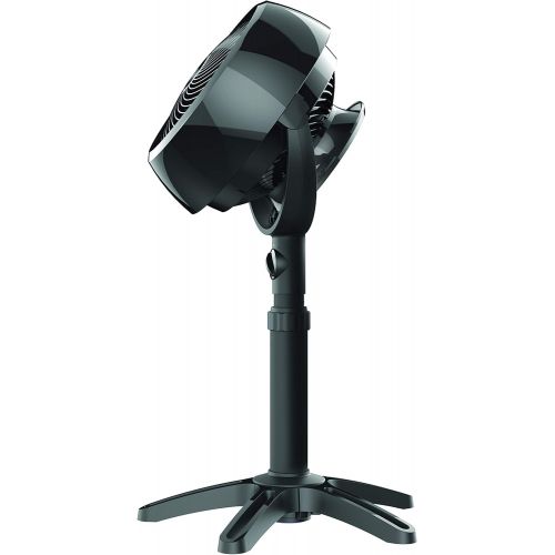 보네이도 보네이도 써큘레이터Vornado 7803 Large Pedestal Whole Room Air Circulator Fan with Adjustable Height, 3 Speed Settings, Removable Grill for Cleaning, Black