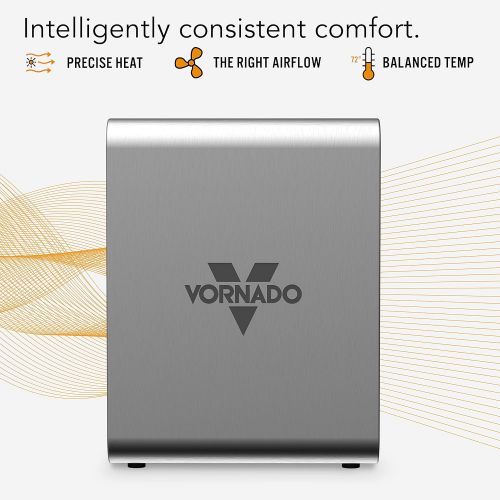 보네이도 보네이도 써큘레이터Vornado VMH600 Whole Room Stainless Steel Heater with Auto Climate Control and Remote