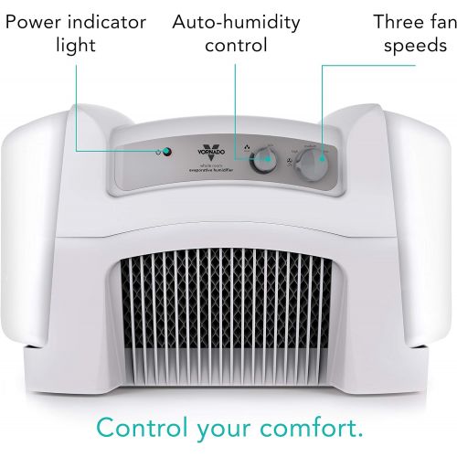 보네이도 보네이도 써큘레이터Vornado Evap40 4-Gallon Evaporative Humidifier with Adjustable Humidistat and 3 Speeds