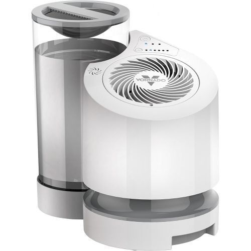 보네이도 보네이도 써큘레이터Vornado EV100 Evaporative Whole Room Humidifier with SimpleTank, 1 Gallon Capacity, White