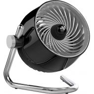 보네이도 써큘레이터Vornado Pivot3 Compact Air Circulator Fan with Pivoting Axis, 3 Speed Settings, Removable Grill for Cleaning, Perfect for Home, Office, Dorm Use, Black