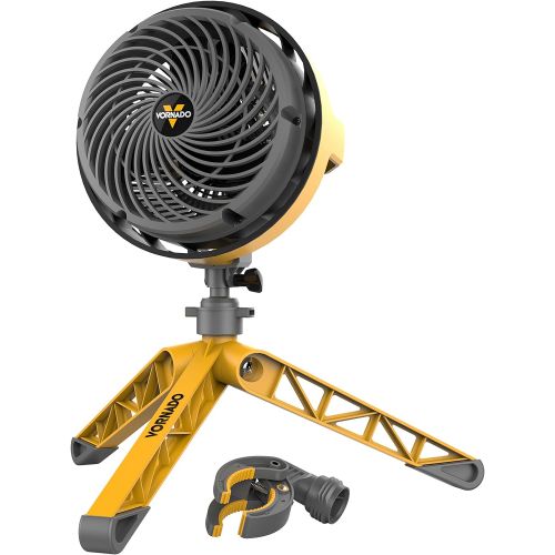 보네이도 보네이도 써큘레이터Vornado EXO5 Heavy-Duty Shop Air Circulator Fan with High-Impact Housing, Collapsible Tripod Base, Clamp Attachment