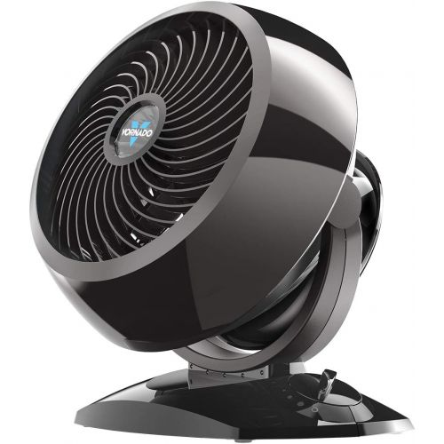 보네이도 보네이도 써큘레이터Vornado 5303 Small Whole Room Air Circulator Fan with Base-Mounted Controls, 3 Speed Settings, Multi-Directional Airflow, Removable Grill for Cleaning, Black