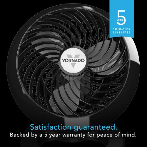 보네이도 보네이도 써큘레이터Vornado 460 Small Whole Room Air Circulator Fan with 3 Speeds, Black