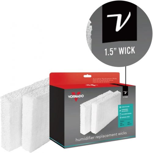 보네이도 Vornado MD1-0002 Replacement Humidifier Wick (2-Pack),White