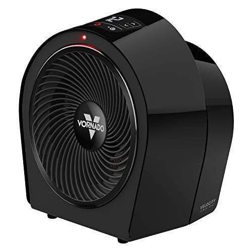 보네이도 Vornado Velocity 3R Whole Room Space Heater with Timer, Adjustable Thermostat, and Advanced Safety Features, Black