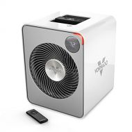 Vornado VMH500 Whole Room Metal Heater with Auto Climate, 2 Heat Settings, Adjustable Thermostat, 1-12 Hour Timer, and Remote, Ice White