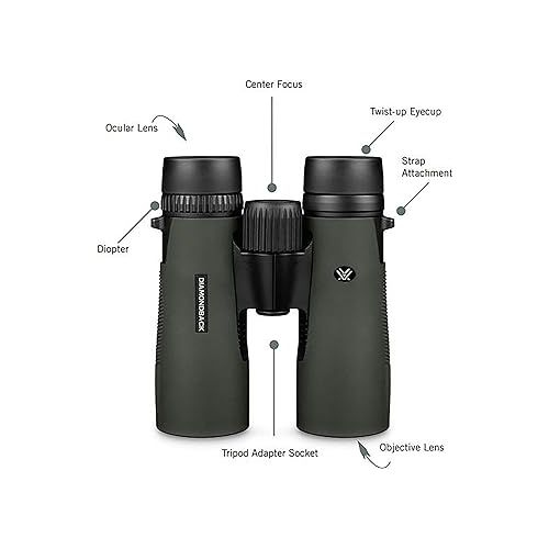  Vortex Optics Diamondback Roof Prism Binoculars 10x42