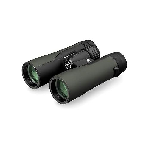  Vortex Optics Crossfire HD 10x42 Binoculars - HD Optical System, Tripod Adaptable, Rubber Armor, Waterproof, Fogproof, Shockproof, Included GlassPak - Unlimited, Unconditional Warranty