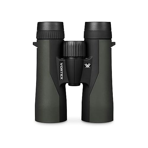  Vortex Optics Crossfire HD 10x42 Binoculars - HD Optical System, Tripod Adaptable, Rubber Armor, Waterproof, Fogproof, Shockproof, Included GlassPak - Unlimited, Unconditional Warranty