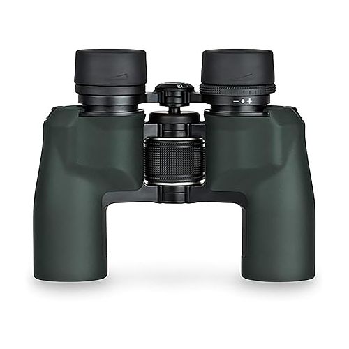  Vortex Optics Raptor Porro Prism Binoculars - Compact, Rubber Armor, Waterproof, Fogproof, Shockproof - Unlimited, Unconditional Warranty