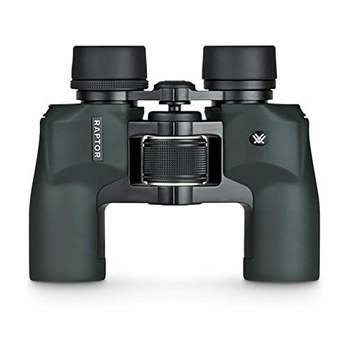  Vortex Optics Raptor Porro Prism Binoculars - Compact, Rubber Armor, Waterproof, Fogproof, Shockproof - Unlimited, Unconditional Warranty