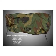 Vortex Media Storm Jacket Cover for an SLR Camera with a Short Lens Measuring up to 9 from Rear of Body to Front of Lens, Color: Camo
