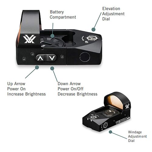  Vortex Optics Venom Red Dot Sight - 3 MOA Dot Baseball Hat