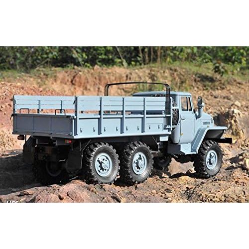  Vory 6WD Remote Control Truck 2.4GHZ rc Military Trucks Waterproof 1/10 , rc Climbing Car for Boys,Size:67x24x27cm