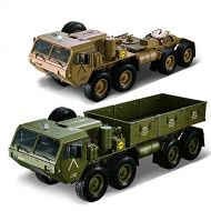 Vory 1/12 8X8 Remote Control Truck 2.4GHZ rc U.S.Military Truck Waterproof,rc car Size:74x22x24cm