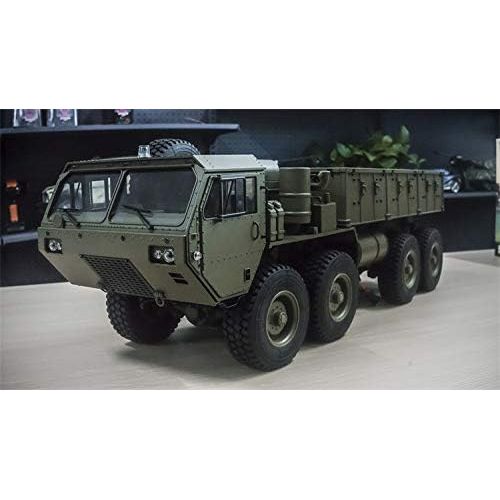  Vory 1/12 8X8 Remote Control Truck 2.4GHZ rc U.S.Military Truck Waterproof,rc car Size:74x22x24cm