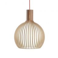 Vory Modern Black Wood Birdcage E27 Bulb Pendant Light norbic Home Deco Bamboo Weaving Wooden Pendant lamp,Mood Color 35cm