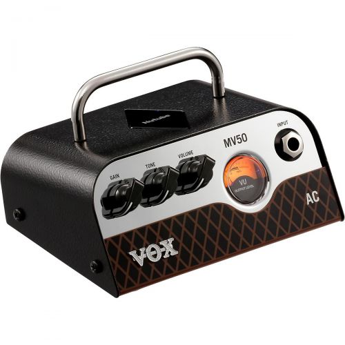  Vox},description:Designed with an emphasis on analog, VOX’s MV50 combines classic amplifier design with new and innovative production techniques to produce a miniature amplifier wi