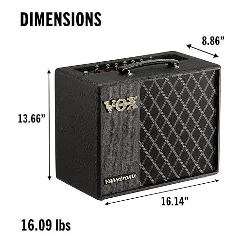  VOX Valvetronix VT20X Modeling Amplifier,Black