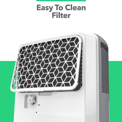  [아마존베스트]Vremi 1,500 Sq. Ft. Dehumidifier Energy Star Rated for Medium Spaces and Basements - Quietly Removes Moisture to Prevent Mold and Mildew