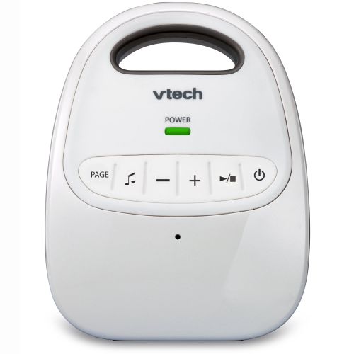 브이텍 VTech DM251-102, DECT 6.0 Digital Audio Baby Monitor with OpenClosed Sensor, 1 Parent Unit, White