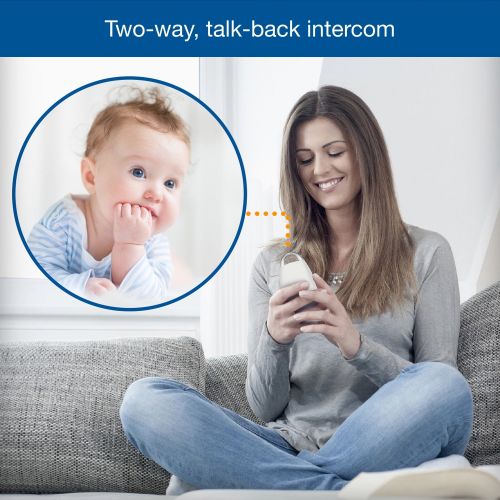 브이텍 VTech DM221-2 Safe & Sound  DECT 6.0 Two Parent Unit Digital Audio Baby Monitor