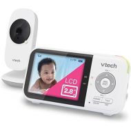 VTech VM819 Baby Monitor, 2.8” Screen, Night Vision, 2-Way Audio, Temperature Sensor and Lullabies, Secure Transmission No WiFi