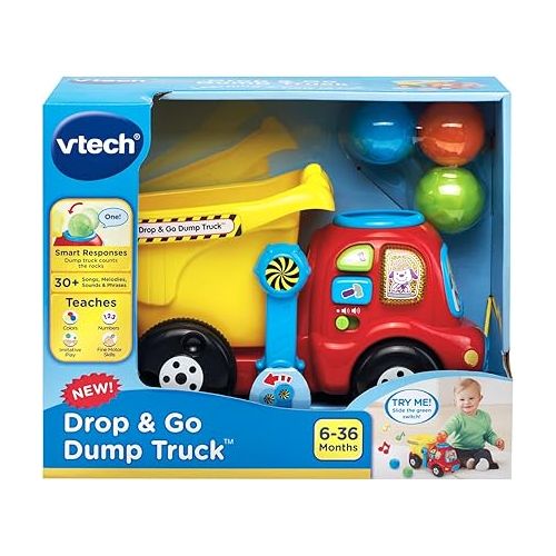 브이텍 VTech Drop and Go Dump Truck, Yellow