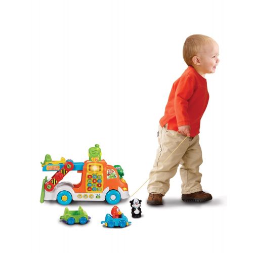 브이텍 VTech Pull and Learn Car Carrier Pull