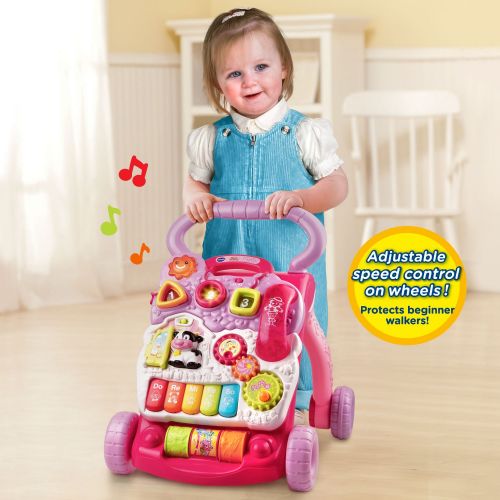 브이텍 VTech Sit-to-Stand Learning Walker, Pink