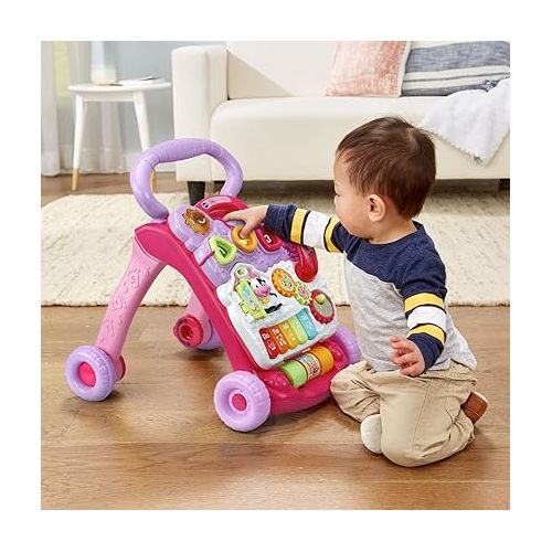 브이텍 VTech Sit-to-Stand Learning Walker (Frustration Free Packaging), Pink