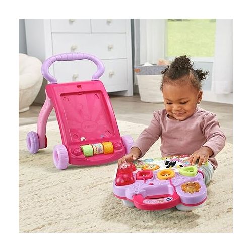 브이텍 VTech Sit-to-Stand Learning Walker (Frustration Free Packaging), Pink