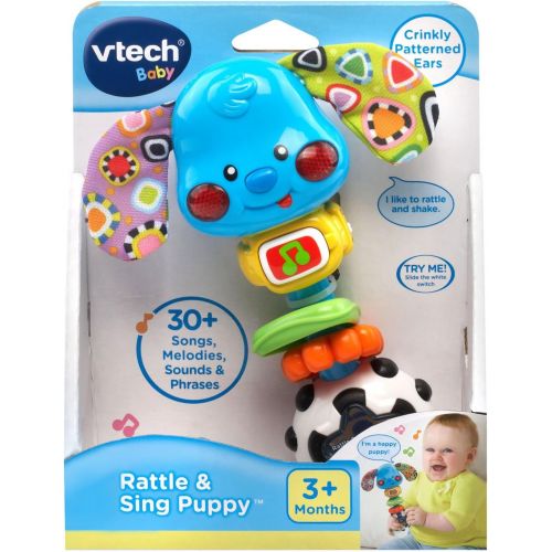 브이텍 [아마존베스트]VTech Baby Rattle and Sing Puppy