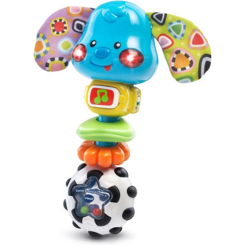 브이텍 [아마존베스트]VTech Baby Rattle and Sing Puppy