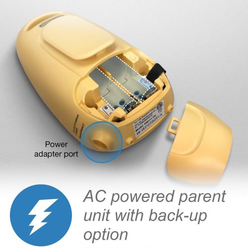 브이텍 [아마존베스트]VTech DM111 Audio Baby Monitor with up to 1,000 ft of Range, 5-Level Sound Indicator, Digitized Transmission & Belt Clip